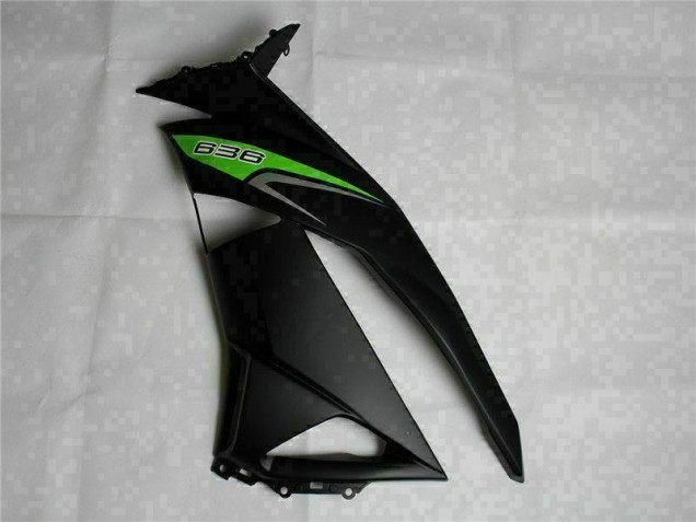 Black Green 636 2009-2012 ZX6R Motorcycle Fairings Black Green 636 2009-2012 ZX6R Motorcycle Fairings
