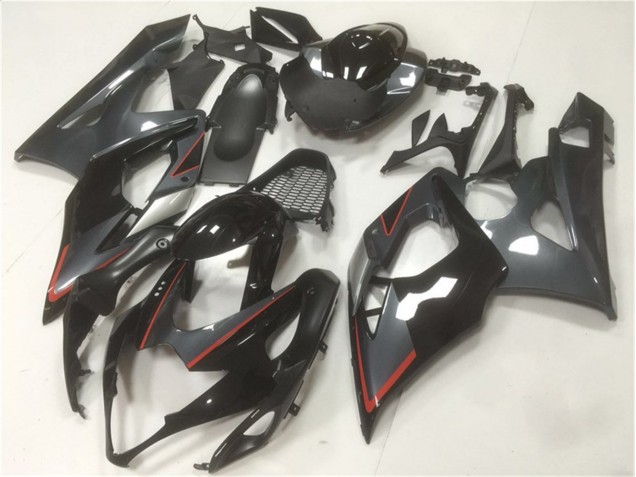 Black Grey 2005-2006 GSXR 1000 Motorcycle Fairings Black Grey 2005-2006 GSXR 1000 Motorcycle Fairings