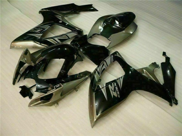 Black Grey 2006-2007 GSXR 600/750 Motorcycle Fairing Black Grey 2006-2007 GSXR 600/750 Motorcycle Fairing
