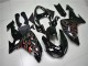 Black Grey Red 2006-2007 ZX10R Motorcycle Fairings Black Grey Red 2006-2007 ZX10R Motorcycle Fairings