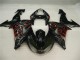 Black Grey Red 2006-2007 ZX10R Motorcycle Fairings Black Grey Red 2006-2007 ZX10R Motorcycle Fairings