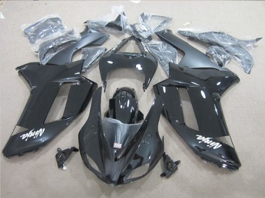 Black Ninja 2007-2008 ZX6R Motorcycle Fairings