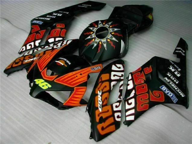 Black Orange 2004-2005 CBR1000RR Motorcycle Fairings Black Orange 2004-2005 CBR1000RR Motorcycle Fairings