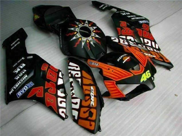Black Orange 2004-2005 CBR1000RR Motorcycle Fairings Black Orange 2004-2005 CBR1000RR Motorcycle Fairings