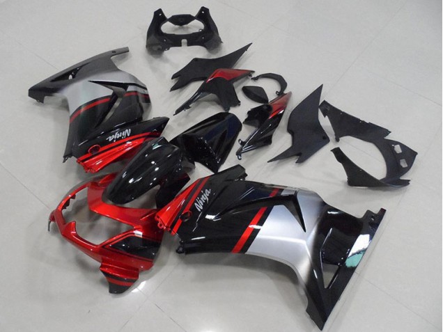 Black Orange 2008-2012 ZX250R Motorcycle Fairings Black Orange 2008-2012 ZX250R Motorcycle Fairings
