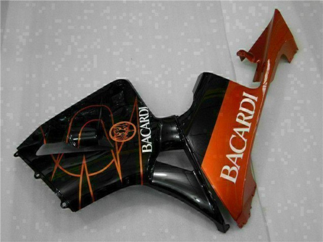 Black Orange BACARDI 2005-2006 CBR600RR Motorcycle Fairings Black Orange BACARDI 2005-2006 CBR600RR Motorcycle Fairings