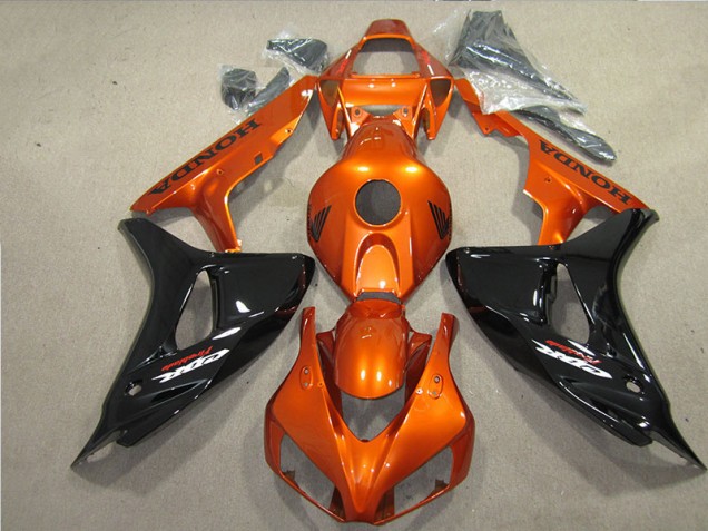 Black Orange Fireblade 2006-2007 CBR1000RR Motorcycle Fairings Black Orange Fireblade 2006-2007 CBR1000RR Motorcycle Fairings
