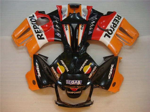 Black Orange Repsol 1995-1998 CBR600 F3 Motorcycle Fairings Black Orange Repsol 1995-1998 CBR600 F3 Motorcycle Fairings