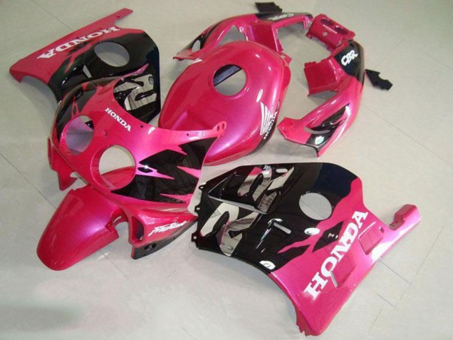 Black Pink 1991-1998 CBR250RR MC22 Motorcycle Fairings Black Pink 1991-1998 CBR250RR MC22 Motorcycle Fairings