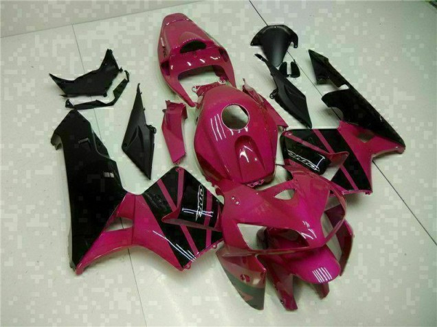 Black Purple 2005-2006 CBR600RR Motorcycle Fairings Black Purple 2005-2006 CBR600RR Motorcycle Fairings