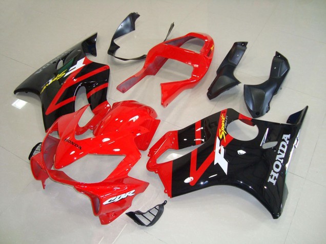 Black Red 2001-2003 CBR600 F4i Motorcycle Fairings Black Red 2001-2003 CBR600 F4i Motorcycle Fairings