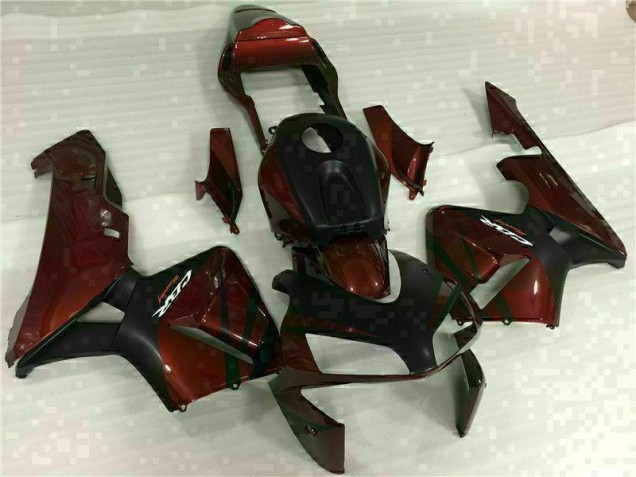 Black Red 2003-2004 CBR600RR Motorcycle Fairings Black Red 2003-2004 CBR600RR Motorcycle Fairings