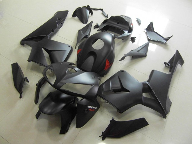 Black Red 2005-2006 CBR600RR Full Motorcycle Fairing Kits Black Red 2005-2006 CBR600RR Full Motorcycle Fairing Kits