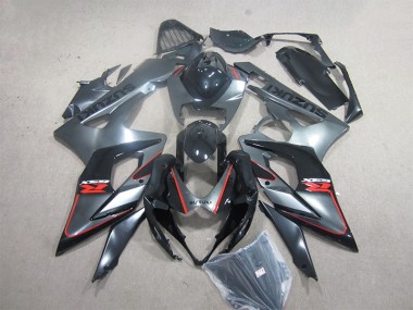 Black Red 2005-2006 GSXR 1000 Motorcycle Fairing
