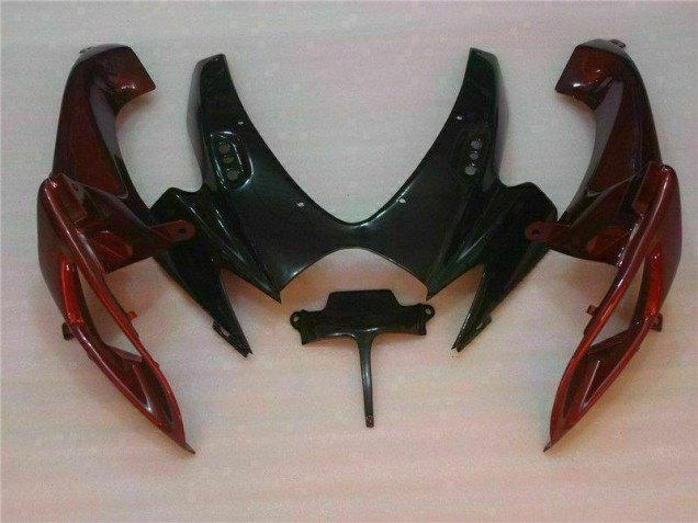 Black Red 2006-2007 GSXR 600/750 Motorcycle Fairings Black Red 2006-2007 GSXR 600/750 Motorcycle Fairings