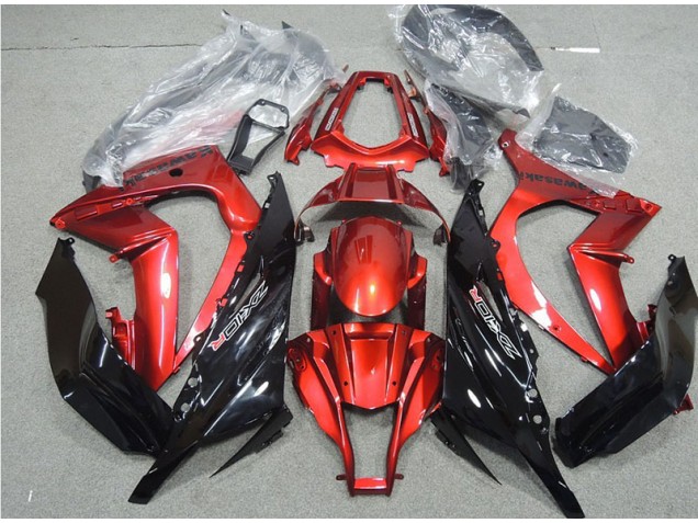 Black Red 2011-2015 ZX10R Motorcycle Fairings Black Red 2011-2015 ZX10R Motorcycle Fairings
