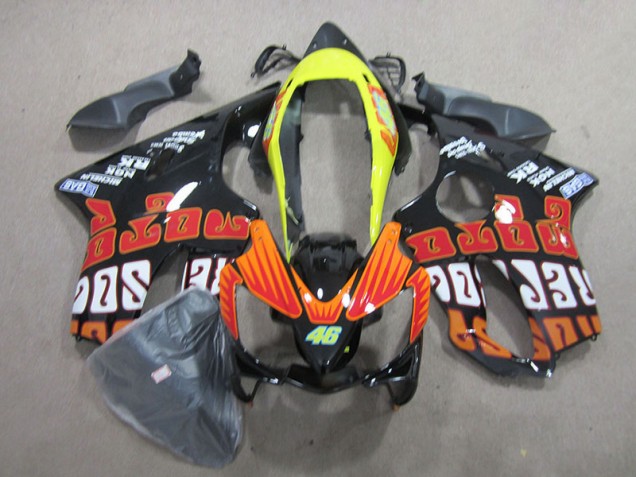 Black Red 46 2004-2007 CBR600 F4i Motorcycle Fairings Black Red 46 2004-2007 CBR600 F4i Motorcycle Fairings
