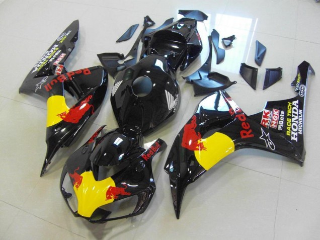 Black Red Bull 2006-2007 CBR1000RR Motorcycle Fairings Black Red Bull 2006-2007 CBR1000RR Motorcycle Fairings