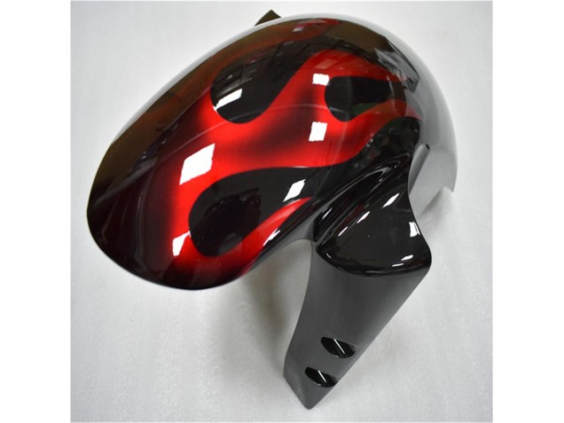 Black Red Flame 2003-2005 YZF R6 Motorcycle Fairings Black Red Flame 2003-2005 YZF R6 Motorcycle Fairings