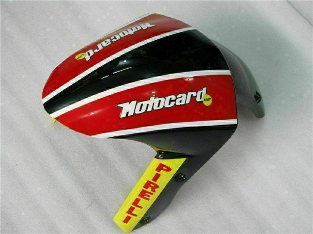 Black Red Green Motocard 2009-2012 ZX6R Motorcycle Fairings Black Red Green Motocard 2009-2012 ZX6R Motorcycle Fairings