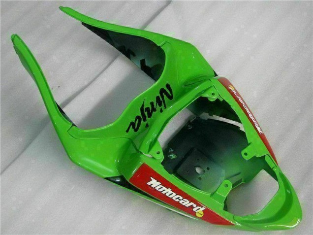 Black Red Green Motocard 2009-2012 ZX6R Motorcycle Fairings Black Red Green Motocard 2009-2012 ZX6R Motorcycle Fairings