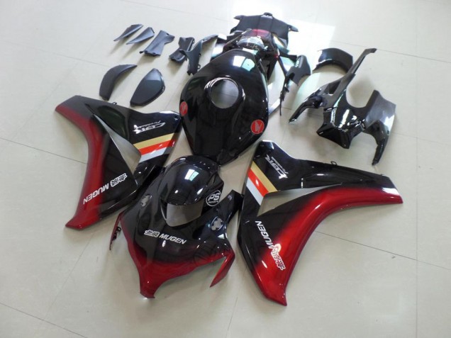 Black Red Mugen 2008-2011 CBR1000RR Motorcycle Fairings Black Red Mugen 2008-2011 CBR1000RR Motorcycle Fairings
