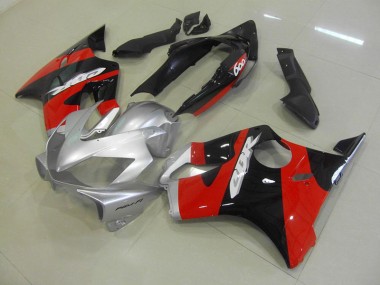 Black Red Silver 2004-2007 CBR600 F4i Motorcycle Bodywork