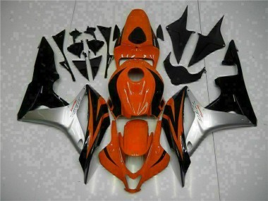Black Red Silver 2007-2008 CBR600RR Motorcycle Fairings