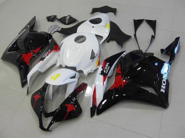 Black Red White 2009-2012 CBR600RR Motorcycle Fairings Black Red White 2009-2012 CBR600RR Motorcycle Fairings