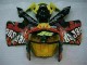 Black Red Yellow 46 2005-2006 CBR600RR Motorcycle Fairings Black Red Yellow 46 2005-2006 CBR600RR Motorcycle Fairings