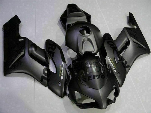 Black Repsol 2004-2005 CBR1000RR Motorcycle Fairing Black Repsol 2004-2005 CBR1000RR Motorcycle Fairing