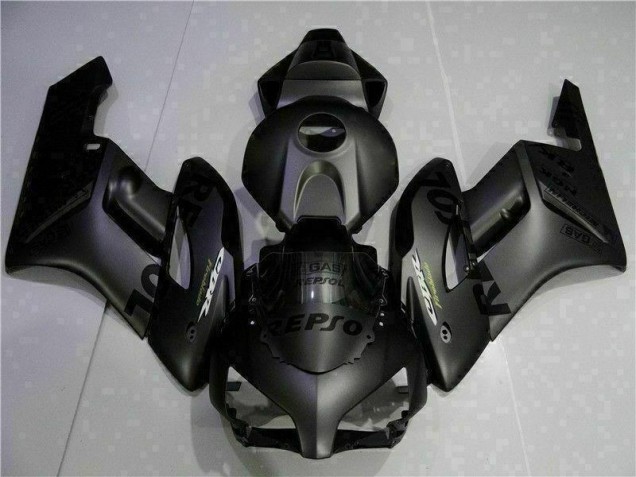 Black Repsol 2004-2005 CBR1000RR Motorcycle Fairing Black Repsol 2004-2005 CBR1000RR Motorcycle Fairing