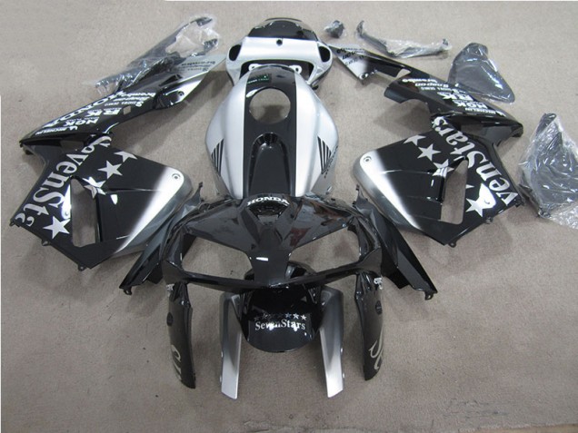 Black SevenStars 2005-2006 CBR600RR Motorcycle Fairings Black SevenStars 2005-2006 CBR600RR Motorcycle Fairings
