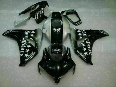 Black SevenStars 2008-2011 CBR1000RR Motorcycle Fairings