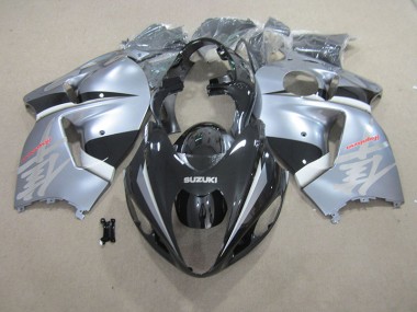 Black Silver 1996-2007 GSXR 1300 Hayabusa Motorcycle Fairings