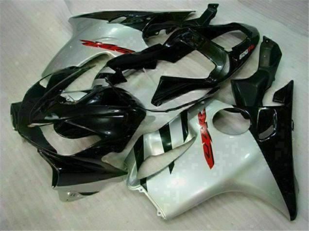 Black Silver 2001-2003 CBR600 F4i Motorcycle Fairing Black Silver 2001-2003 CBR600 F4i Motorcycle Fairing