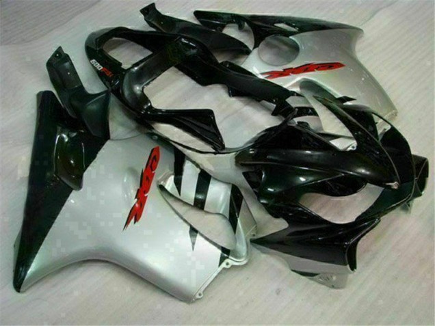 Black Silver 2001-2003 CBR600 F4i Motorcycle Fairing Black Silver 2001-2003 CBR600 F4i Motorcycle Fairing