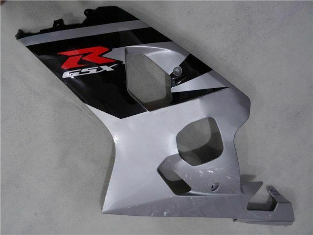 Black Silver 2004-2005 GSXR 600/750 Motorcycle Fairings Black Silver 2004-2005 GSXR 600/750 Motorcycle Fairings