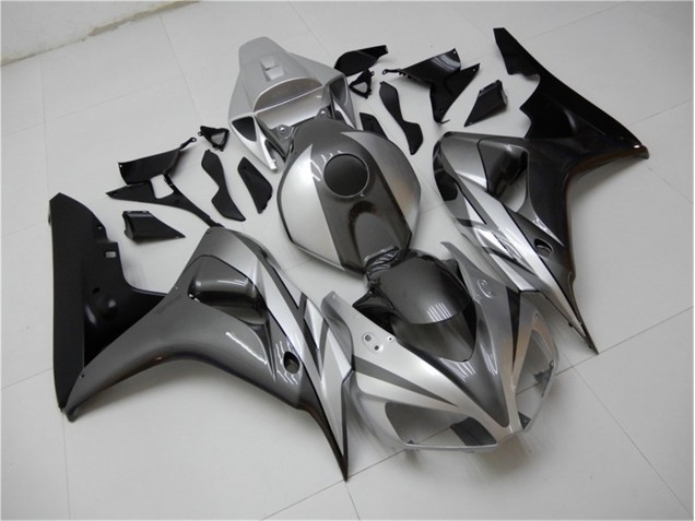 Black Silver Grey 2006-2007 CBR1000RR Motorcycle Fairings Black Silver Grey 2006-2007 CBR1000RR Motorcycle Fairings