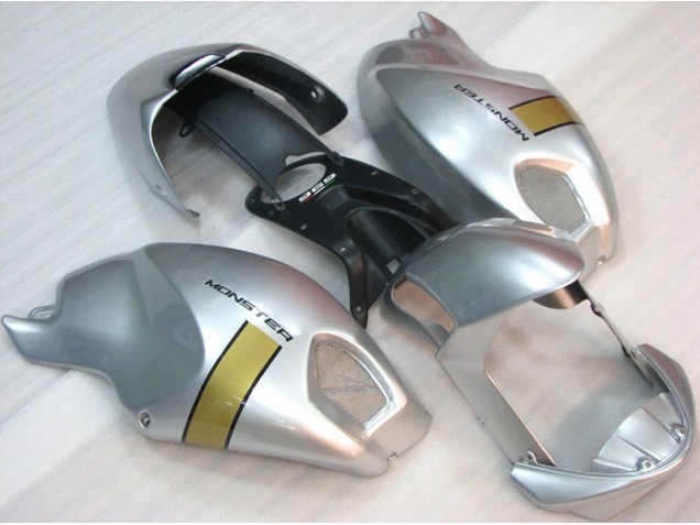 Black Silver Monster 2008-2012 Ducati Monster 696 Motorcycle Fairings Black Silver Monster 2008-2012 Ducati Monster 696 Motorcycle Fairings