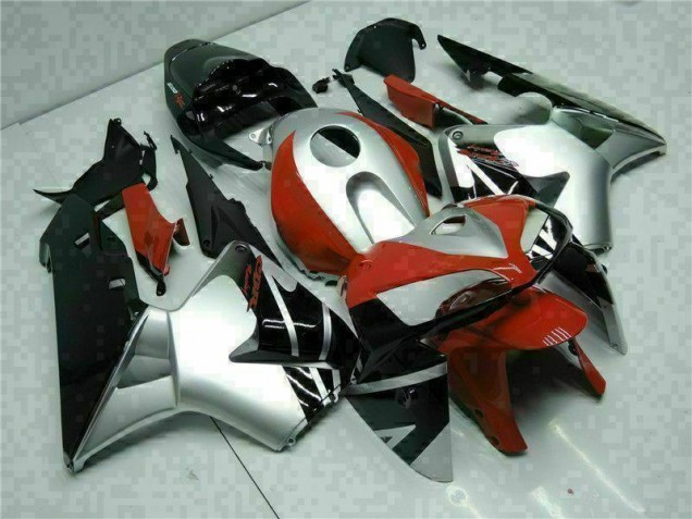 Black Silver Red 2005-2006 CBR600RR Motorcycle Fairings Black Silver Red 2005-2006 CBR600RR Motorcycle Fairings