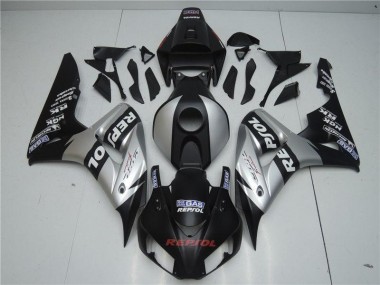 Black Silver Repsol 2004-2005 CBR1000RR Motorcycle Fairings