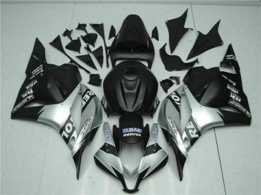 Black Silver Repsol 2009-2012 CBR600RR Motorcycle Fairings