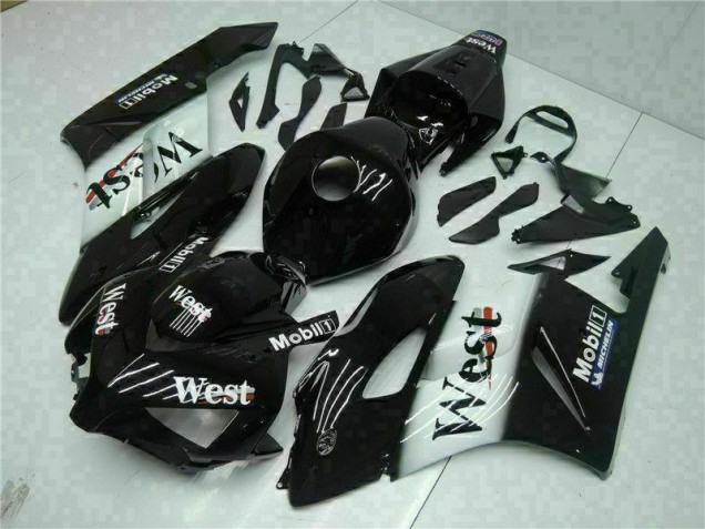 Black West 2004-2005 CBR1000RR Motorcycle Fairings Black West 2004-2005 CBR1000RR Motorcycle Fairings