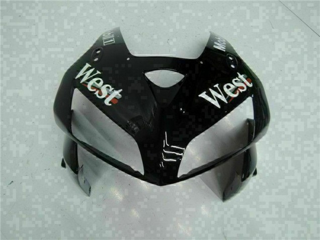 Black West 2005-2006 CBR600RR Motorcycle Fairings Black West 2005-2006 CBR600RR Motorcycle Fairings
