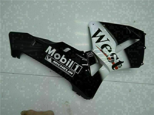 Black West 2005-2006 CBR600RR Motorcycle Fairings Black West 2005-2006 CBR600RR Motorcycle Fairings