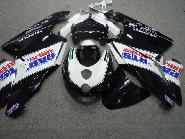 Black White 2003-2004 Ducati 749 Motorcycle Fairings Black White 2003-2004 Ducati 749 Motorcycle Fairings