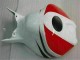 Black White 2004-2005 CBR1000RR Motorcycle Fairings