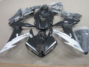 Black White 2004-2006 YZF R1 Motorcycle Fairings