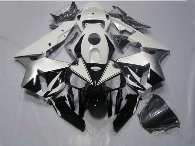 Black White 2005-2006 CBR600RR Motorcycle Fairings Black White 2005-2006 CBR600RR Motorcycle Fairings